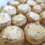 champignons farcis au fromage